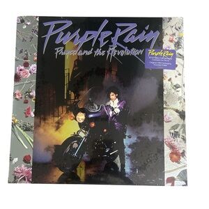 Purple Rain Vinyl Record/Prince and The Revolution LP NWT